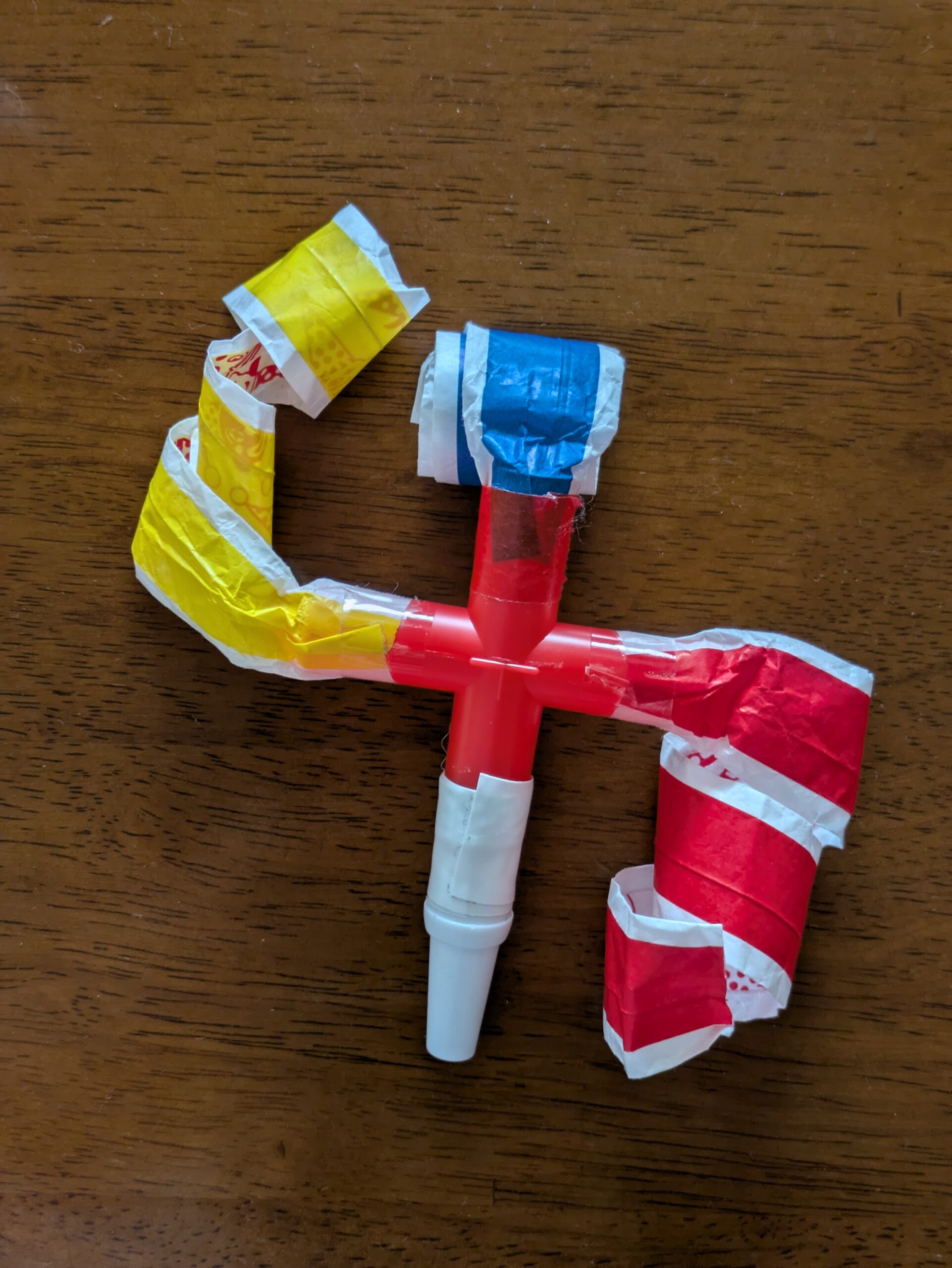 壊れた吹き戻し